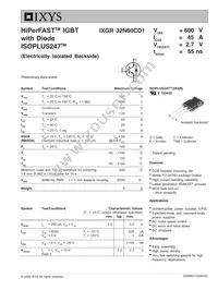 IXGR32N60CD1 Datasheet Cover