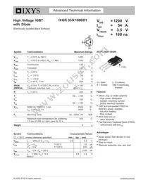 IXGR35N120BD1 Datasheet Cover