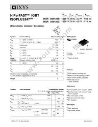 IXGR35N120C Datasheet Cover