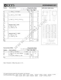 IXGR48N60C3D1 Datasheet Page 2