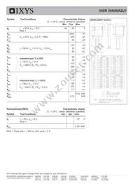 IXGR50N60A2U1 Datasheet Page 2