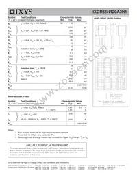 IXGR55N120A3H1 Datasheet Page 2