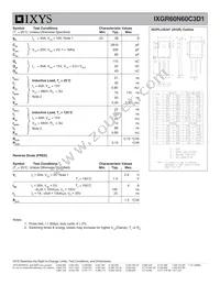 IXGR60N60C3D1 Datasheet Page 2