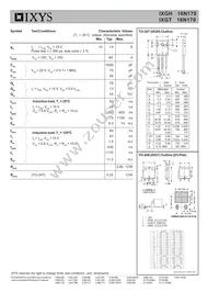 IXGT16N170 Datasheet Page 2