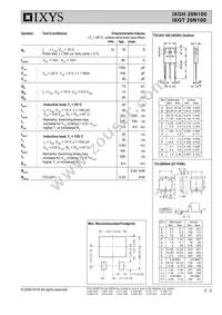 IXGT20N100 Datasheet Page 2