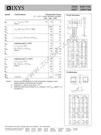 IXGT24N170A Datasheet Page 2