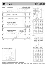 IXGT28N120B Datasheet Page 2