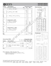 IXGT30N120B3D1 Datasheet Page 2
