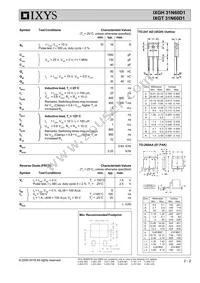 IXGT31N60D1 Datasheet Page 2