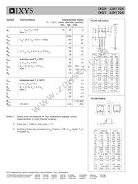 IXGT32N170A Datasheet Page 2