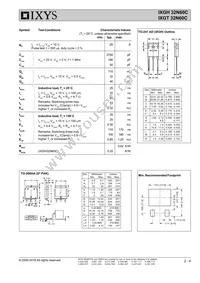 IXGT32N60C Datasheet Page 2