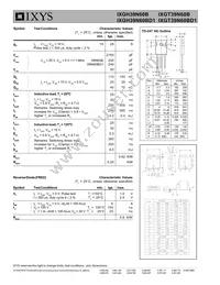 IXGT39N60BD1 Datasheet Page 2