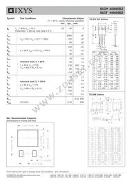 IXGT40N60B2 Datasheet Page 2