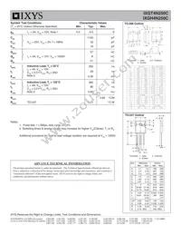 IXGT4N250C Datasheet Page 2