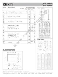 IXGT50N60B2 Datasheet Page 2