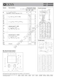 IXGT50N90B2 Datasheet Page 2