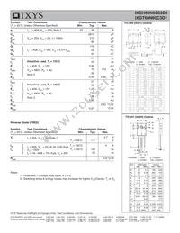 IXGT60N60C3D1 Datasheet Page 2