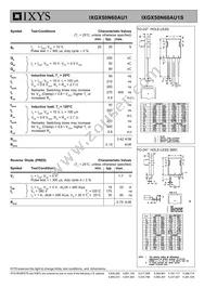 IXGX50N60AU1 Datasheet Page 2