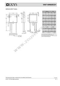 IXKF40N60SCD1 Datasheet Page 3