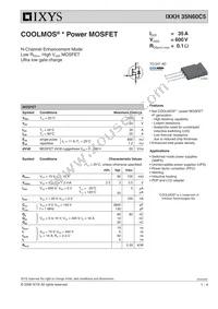 IXKH35N60C5 Datasheet Cover