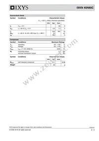 IXKN45N80C Datasheet Page 2