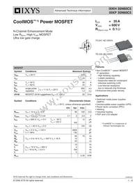 IXKP35N60C5 Datasheet Cover