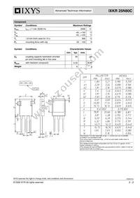 IXKR25N80C Datasheet Page 2