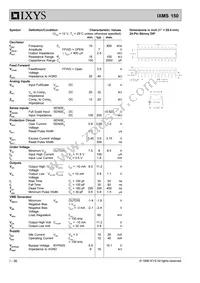 IXMS150PSI Datasheet Page 2