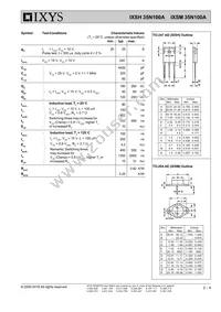 IXSH35N100A Datasheet Page 2