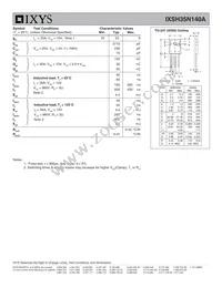 IXSH35N140A Datasheet Page 2