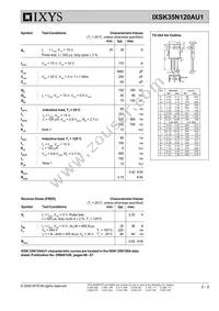 IXSK35N120AU1 Datasheet Page 2