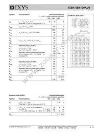 IXSN55N120AU1 Datasheet Page 2