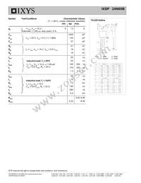 IXSP24N60B Datasheet Page 2