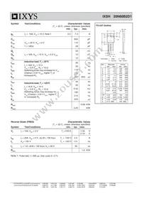 IXSQ20N60B2D1 Datasheet Page 2