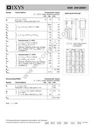 IXSR35N120BD1 Datasheet Page 2