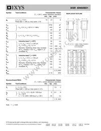 IXSR40N60BD1 Datasheet Page 2