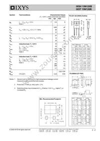 IXST15N120B Datasheet Page 2