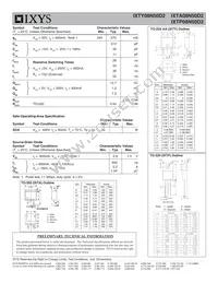 IXTA08N50D2 Datasheet Page 2