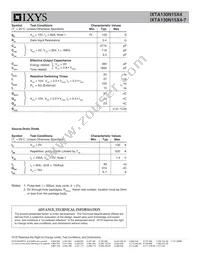 IXTA130N15X4-7 Datasheet Page 2