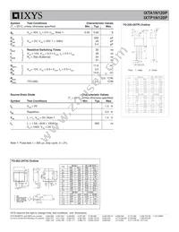 IXTA1N120P Datasheet Page 2