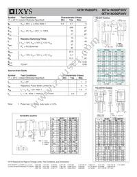 IXTA1N200P3HV Datasheet Page 2