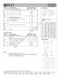 IXTA32N20T Datasheet Page 2