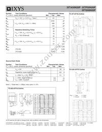 IXTA50N20P Datasheet Page 2