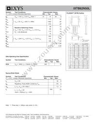 IXTB62N50L Datasheet Page 2