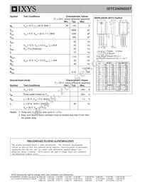 IXTC240N055T Datasheet Page 2