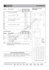 IXTF280N055T Datasheet Page 2