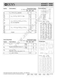 IXTH10P50 Datasheet Page 2