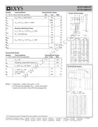 IXTH130N10T Datasheet Page 2