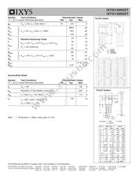 IXTH130N20T Datasheet Page 2