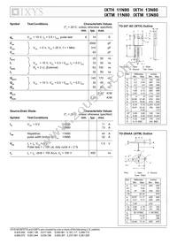 IXTH13N80 Datasheet Page 2